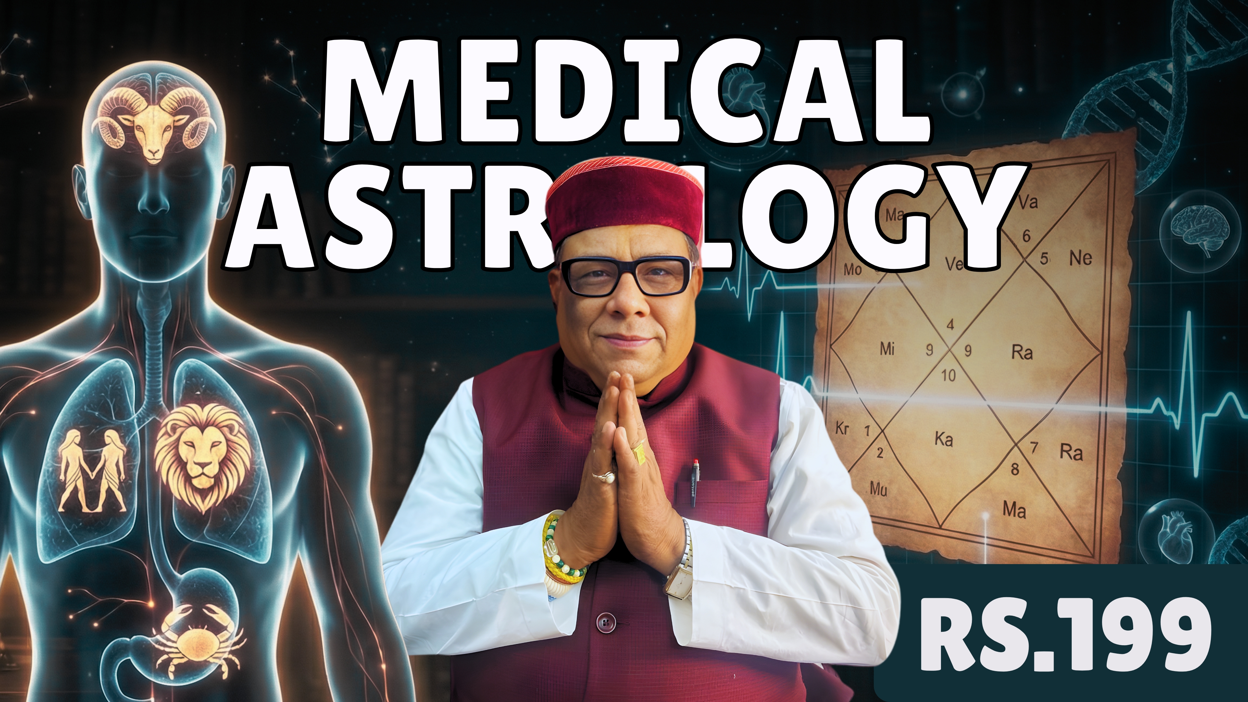 Medical Astrology Batch 18 course thumbnail